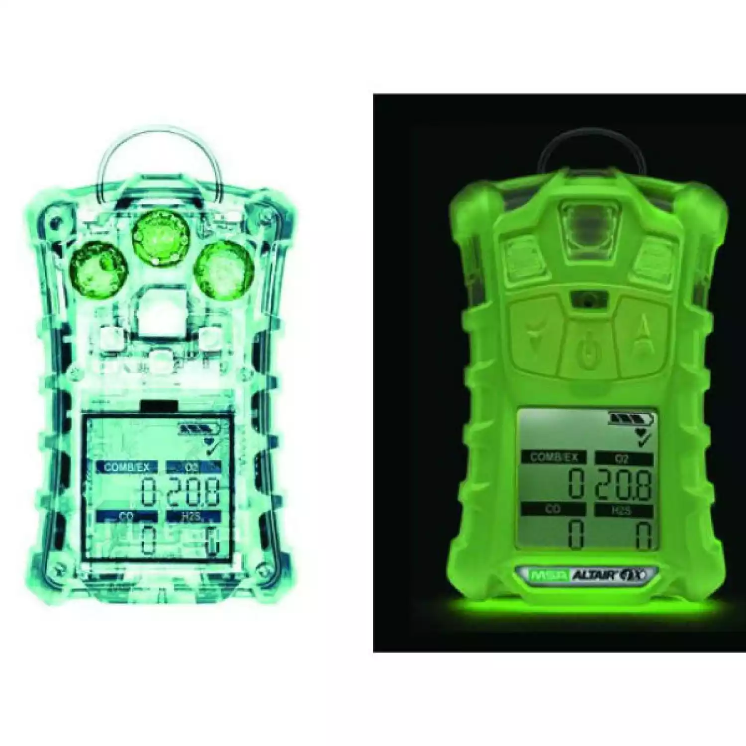 ALTAIR 4XR Метан (4,4%) 0-100% НКПР газоанализатор (светящийся в темноте) - 2