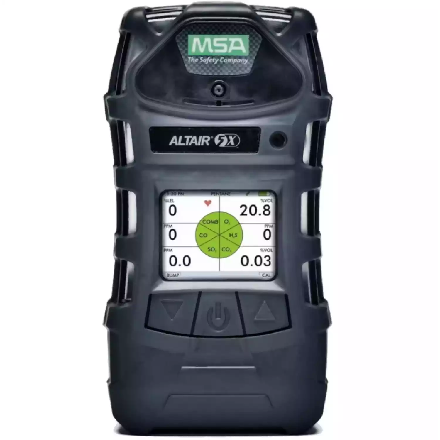 ALTAIR 5X, PEN-O2-CO-H2S-HCN газоанализатор, цветной дисплей - 3