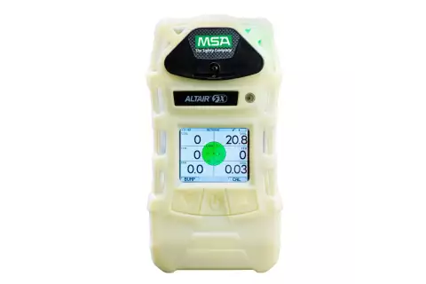 ALTAIR 5X, PEN-O2-CO-H2S-CO2 (0-10%) газоанализатор, фосфорный корпус, черный кейс, цветной дисплей