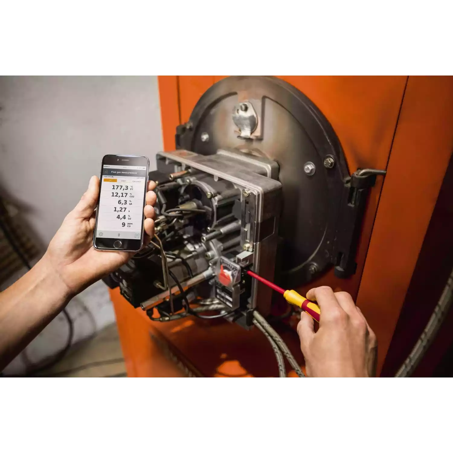 Базовый комплект testo 330i — Комплект testo 330i для анализа дымовых газов - 4