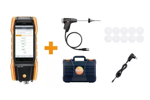 Комплект testo 300 Longlife, CO с Н2 компенсацией (разб. до 30 000 ppm)