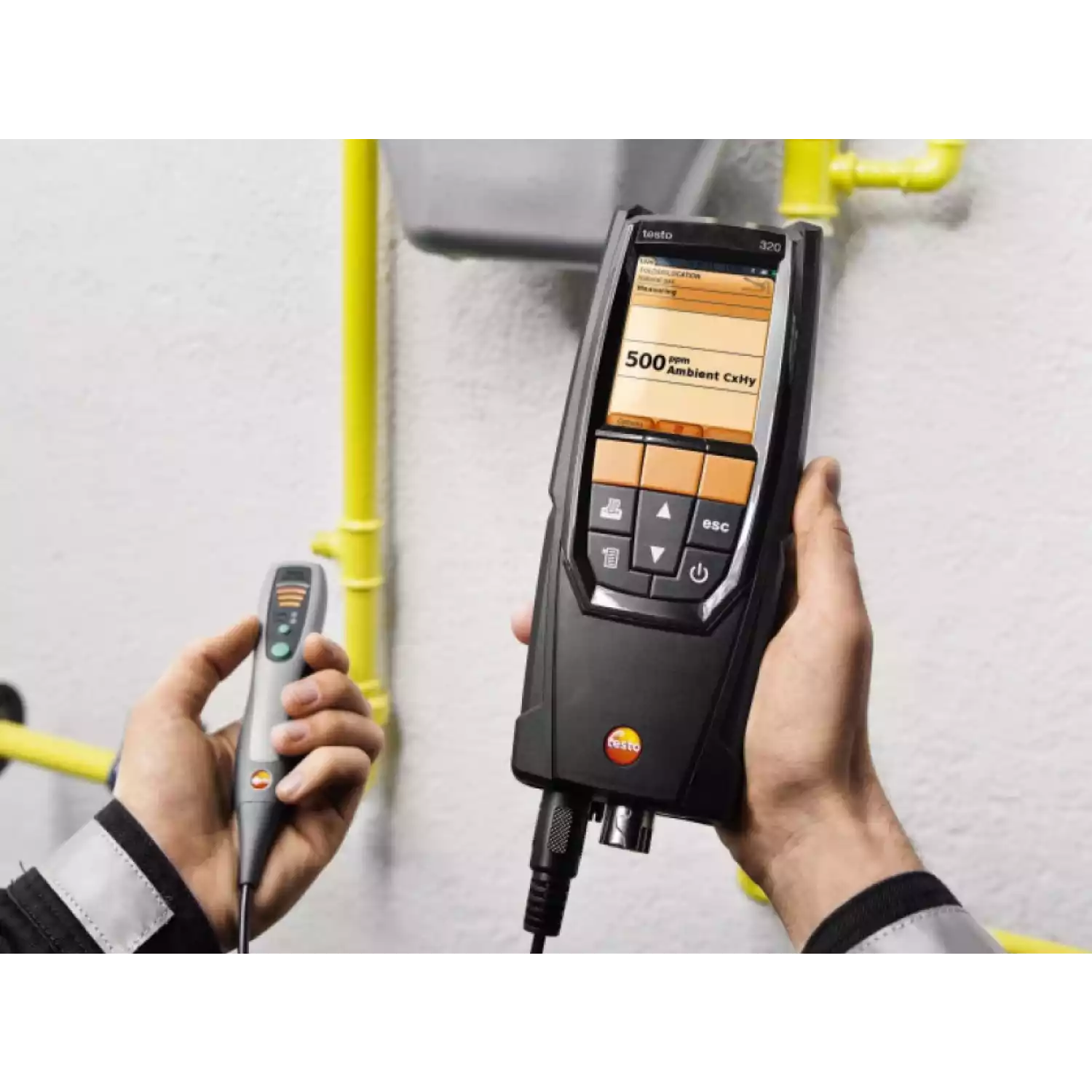 testo 320 анализатор дымовых газов - 2