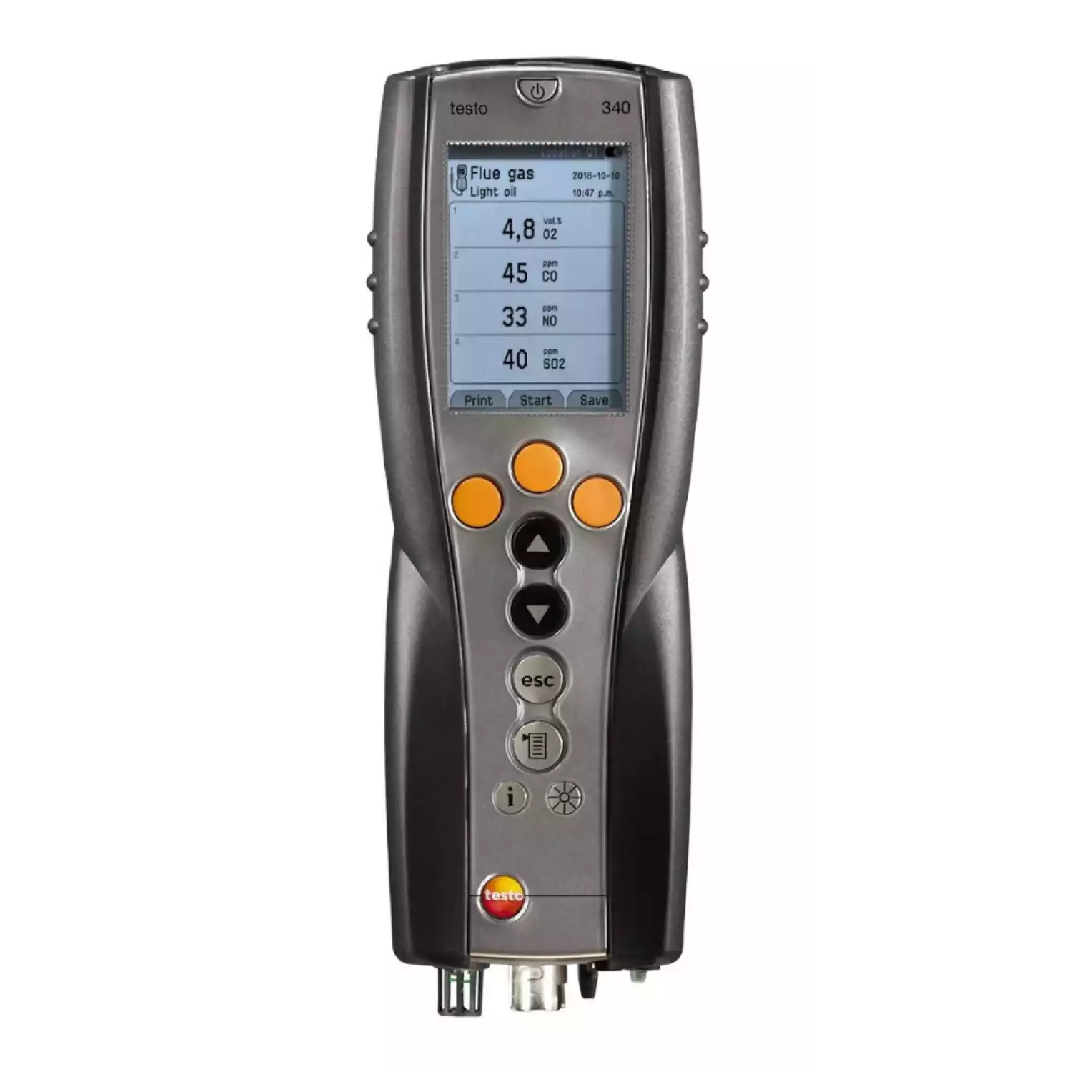 Testo 340 газоанализатор (Комплект O2, CO, NO) - 1