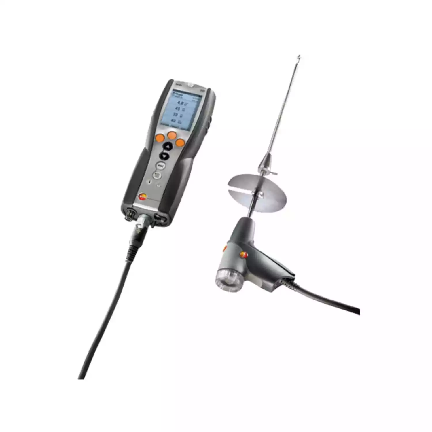 Testo 340 газоанализатор (Комплект O2, CO, NO) - 4