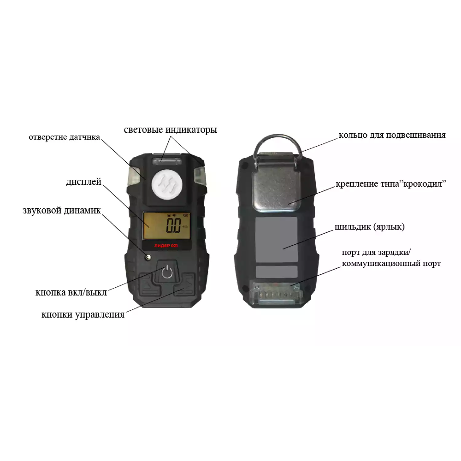Газоанализатор портативный ЛИДЕР 021 (NO) - 4