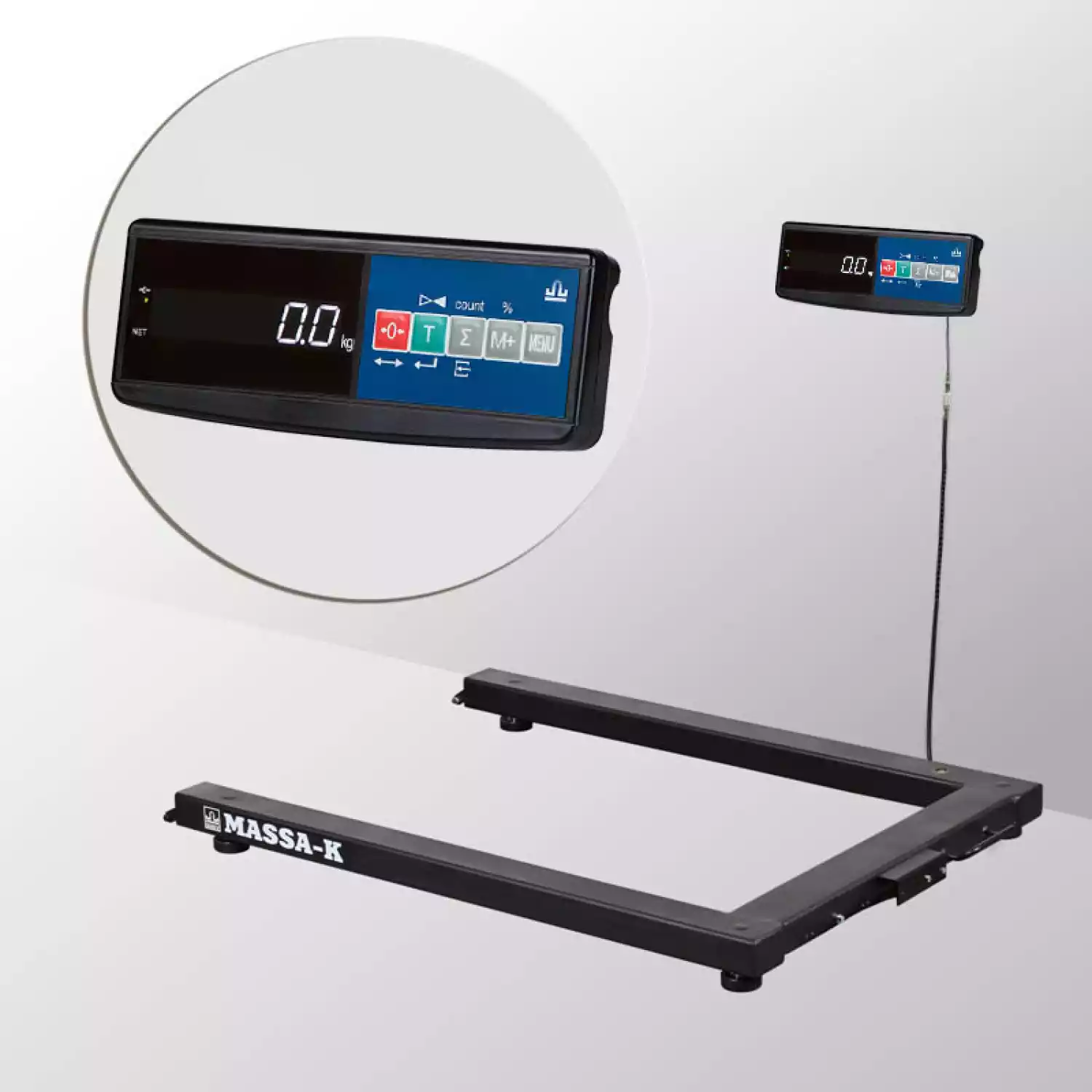 Весы паллетные напольные электронные 4D-U-1-1000-A - 1