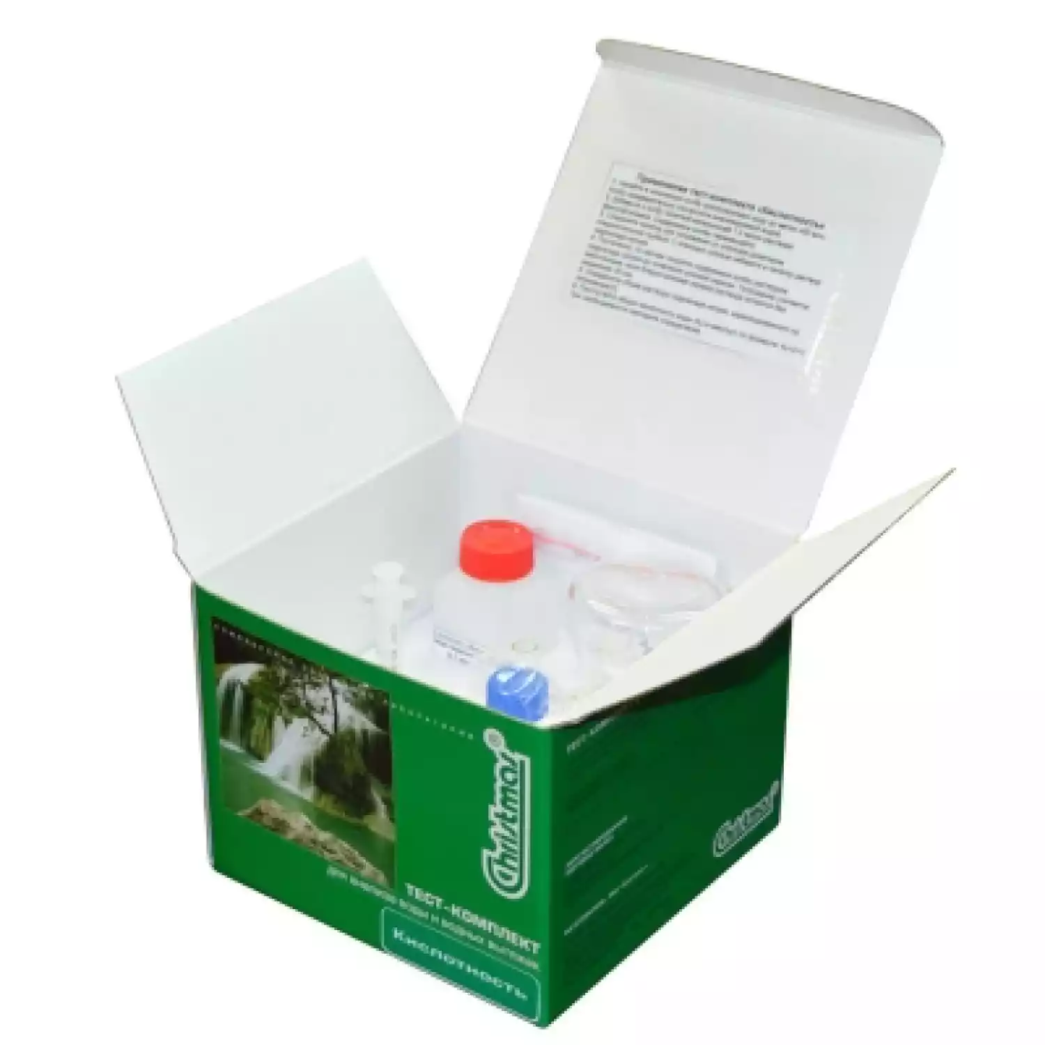 «Кислотность» тест-комплект (минеральная, природная, очищенная сточная вода) - 1