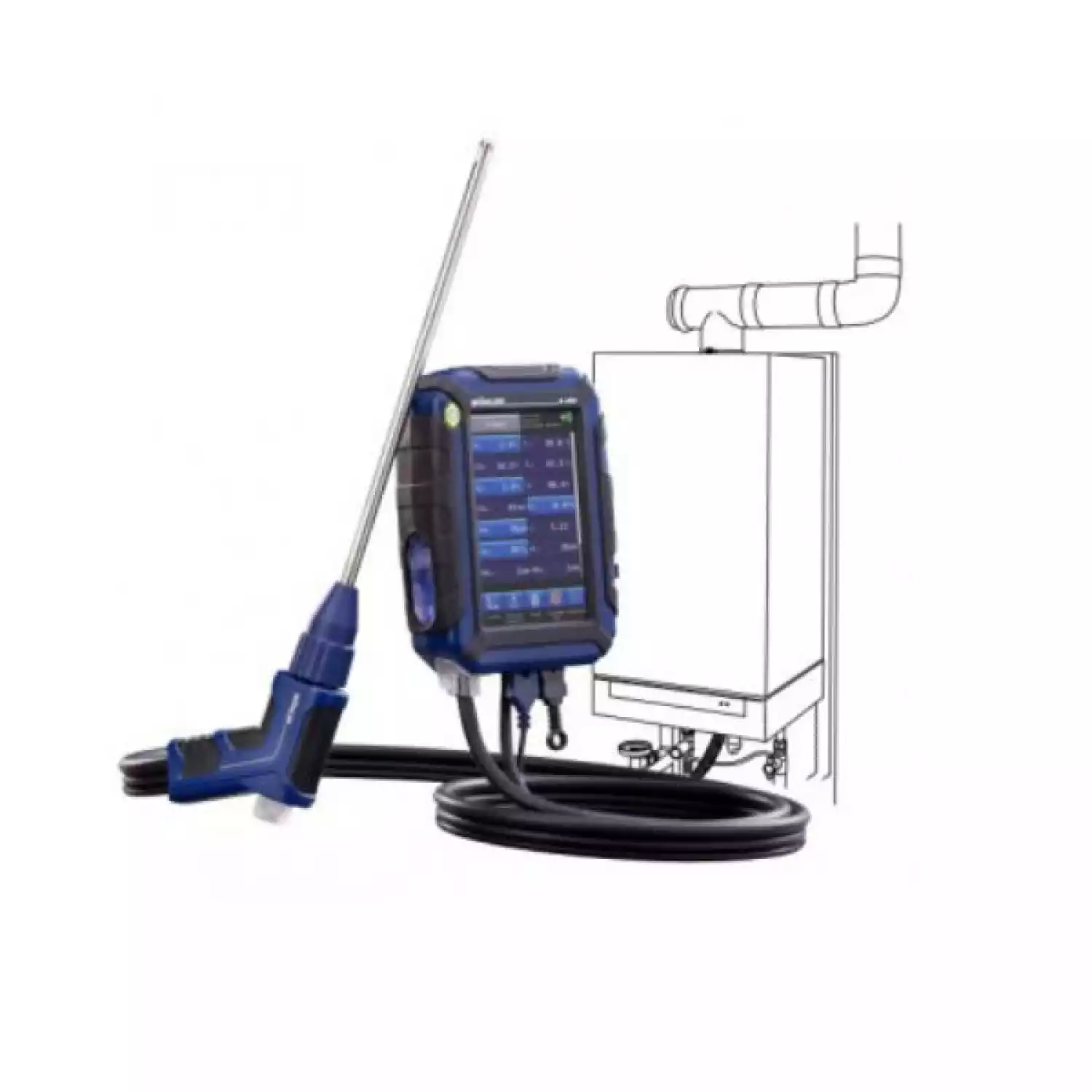 Wöhler A 450 анализатор дымовых газов - 1