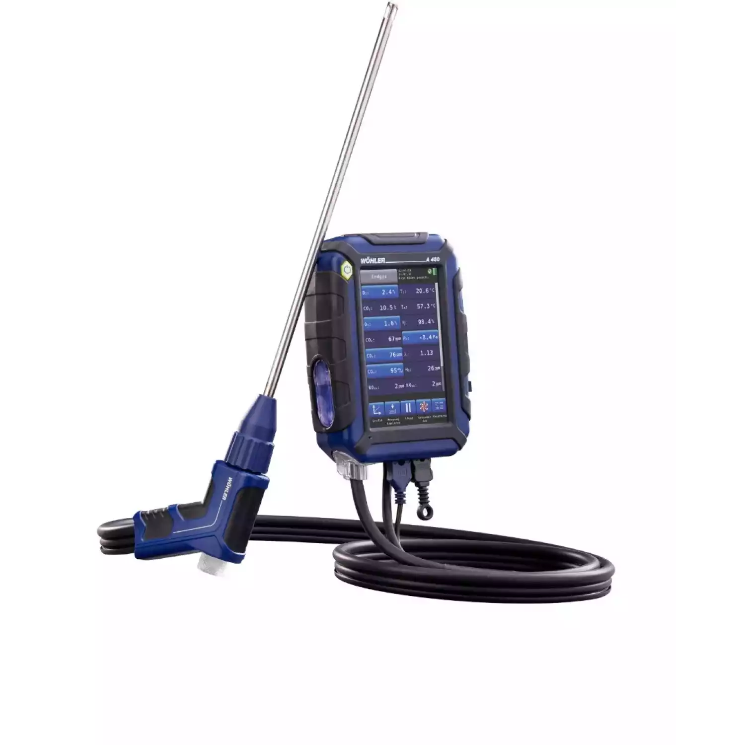 WÖHLER A 450 ECO Анализатор дымовых газов - 3