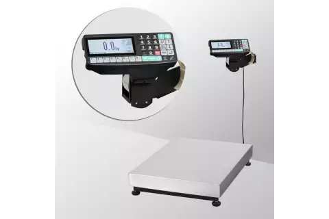 Весы товарные электронные с печатью этикеток TB-M-300.2-RP1