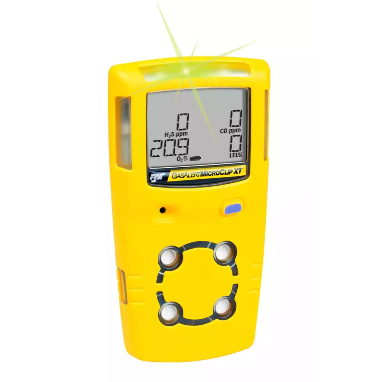 Газоанализатор Gas Alert Micro Clip XT (O2, CO, H2S, CH4) - 1