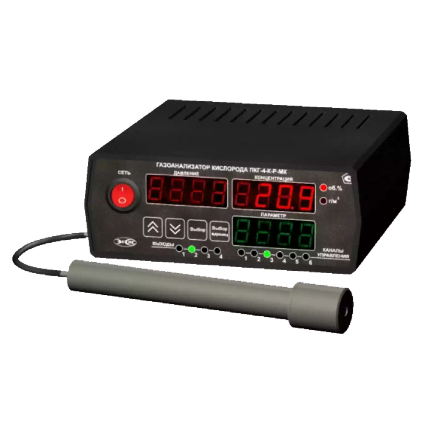 Газоанализатор кислорода ПКГ-4-К-МК-С-4Р-2А - 1