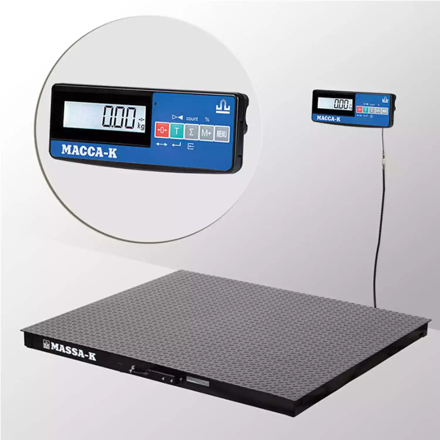 Весы платформенные электронные 4D-PM-10/10-1000-A(RUEW) - 1