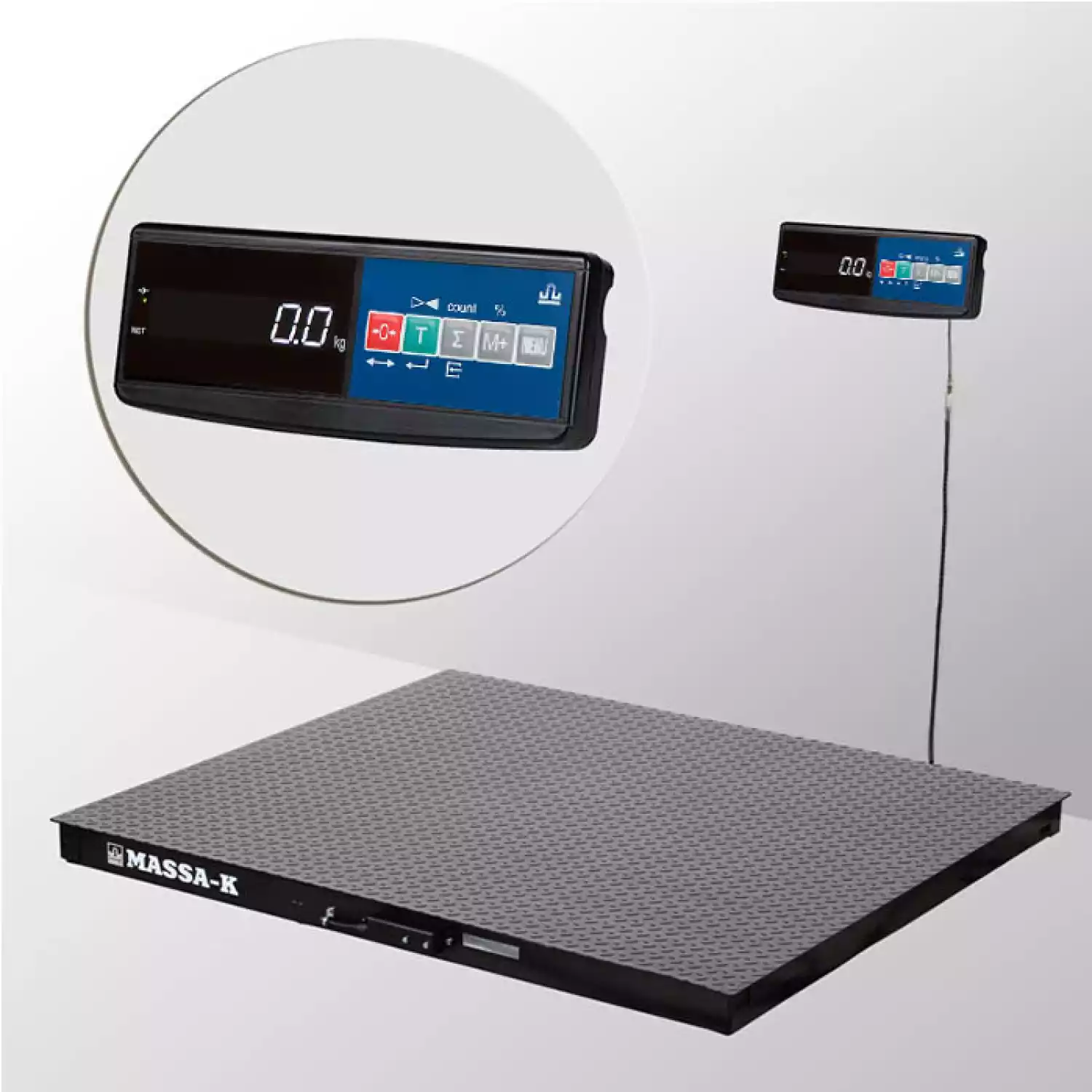 Весы платформенные электронные 4D-PM-12/10-500-A - 1