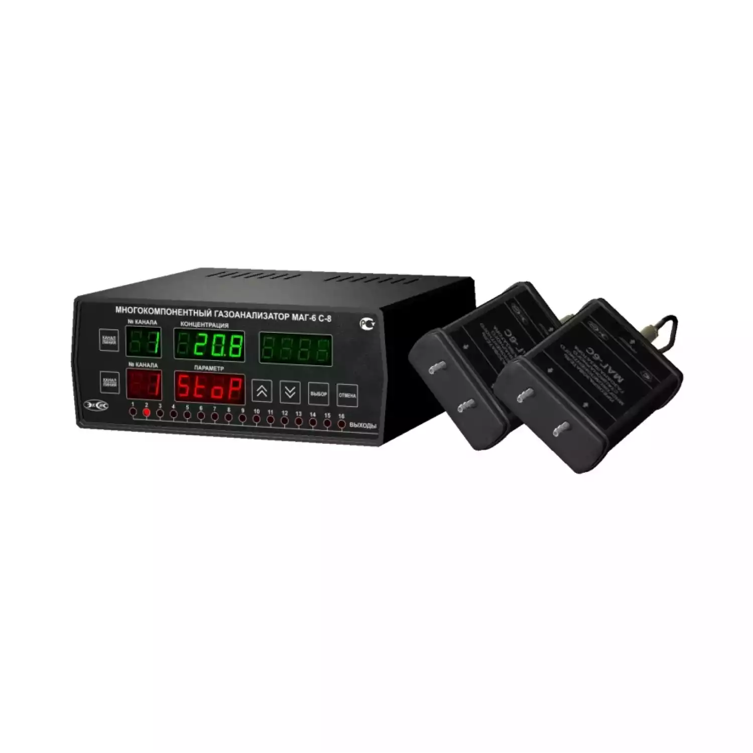 Газоанализатор многокомпонентный МАГ-6 С-8-16Р - 1