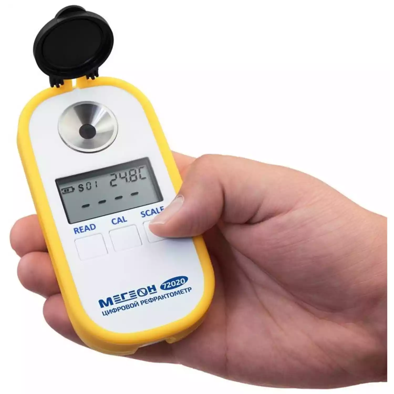 Цифровой оптический рефрактометр для спирта МЕГЕОН 72020 - 5