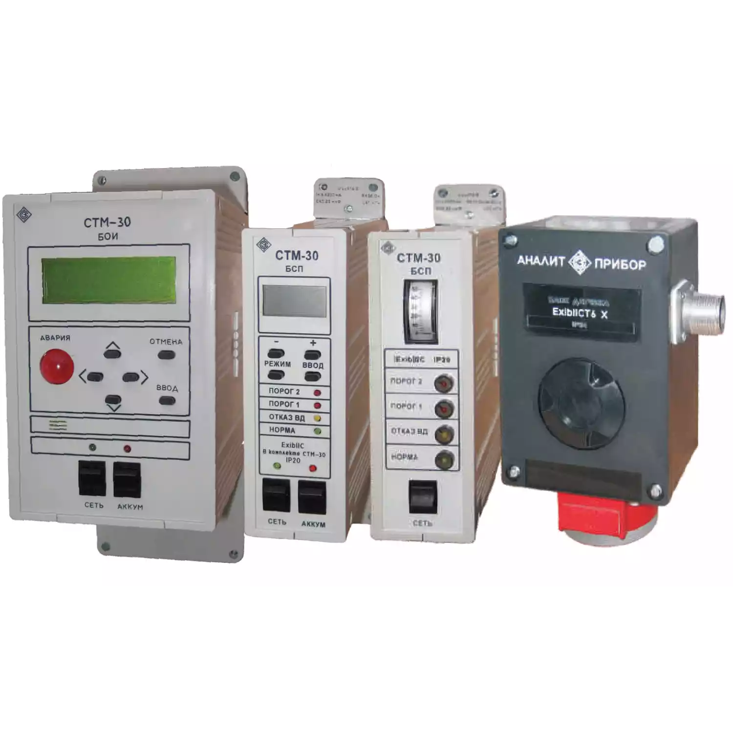 Микропроцессорная газоаналитическая система СТМ-30 - 1