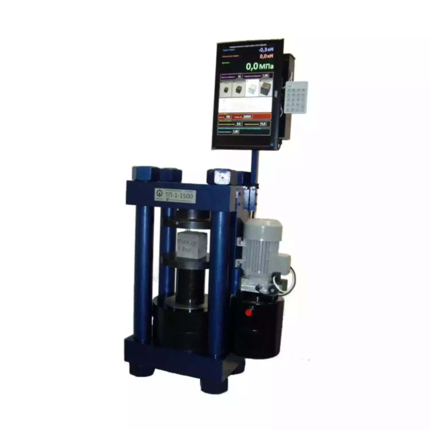 ТП-1-1500 пресс испытательный (два диапазона 30/150 тонн) - 1