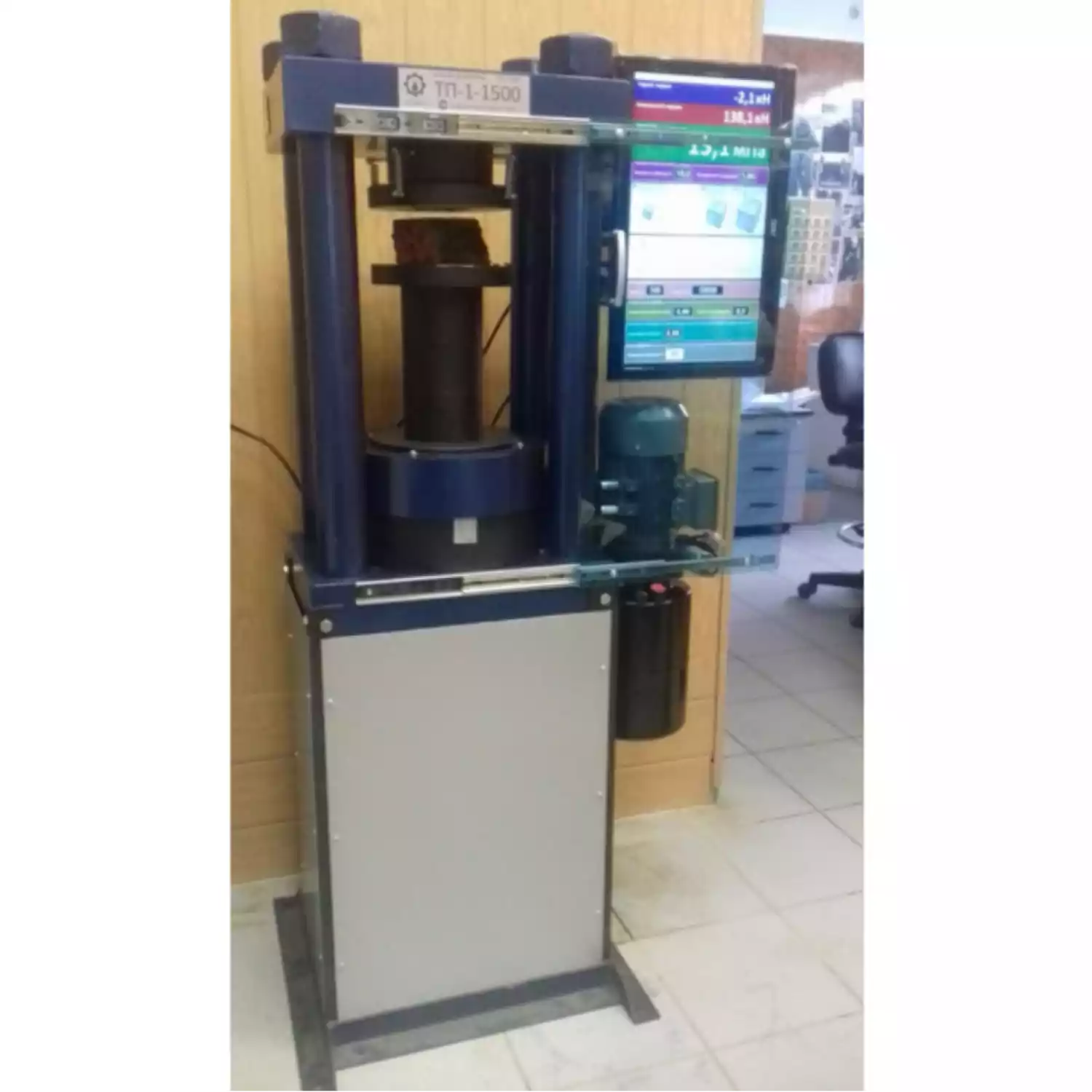 ТП-1-1500 пресс испытательный (два диапазона 30/150 тонн) - 2