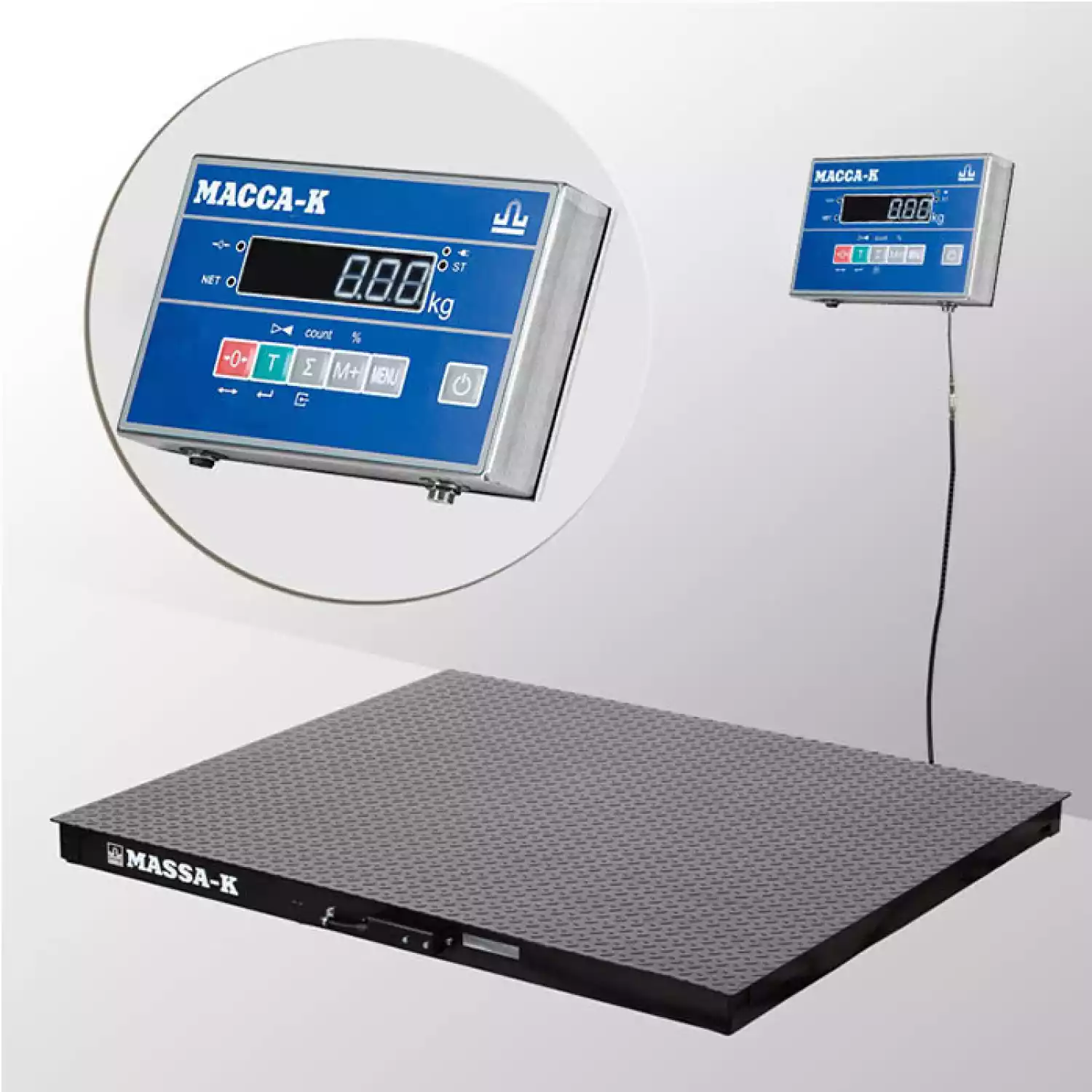 Весы платформенные электронные 4D-PM-12/10-500-AВ - 1