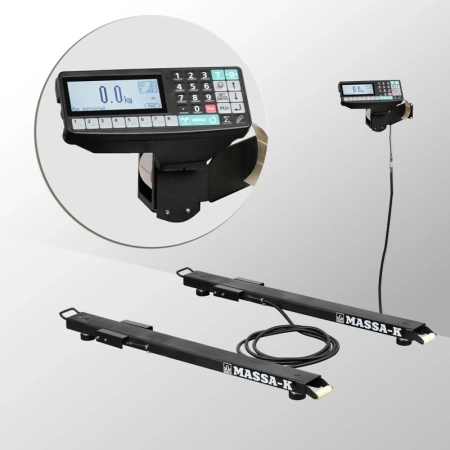 Весы стержневые с печатью этикеток 4D-B-12/1-1000-RP