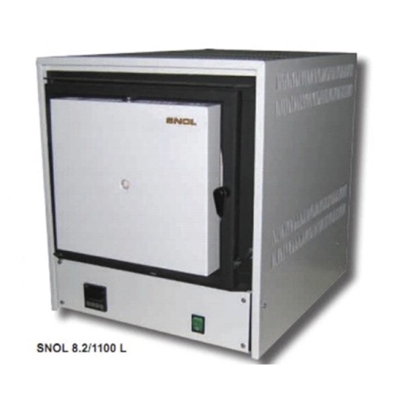 Муфельная печь SNOL 8,2/1100L (до 1100 °С, термоволокно, электронный терморегулятор)