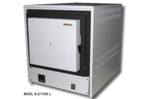 Муфельная печь SNOL 8,2/1100L (до 1100 °С, термоволокно, электронный терморегулятор)