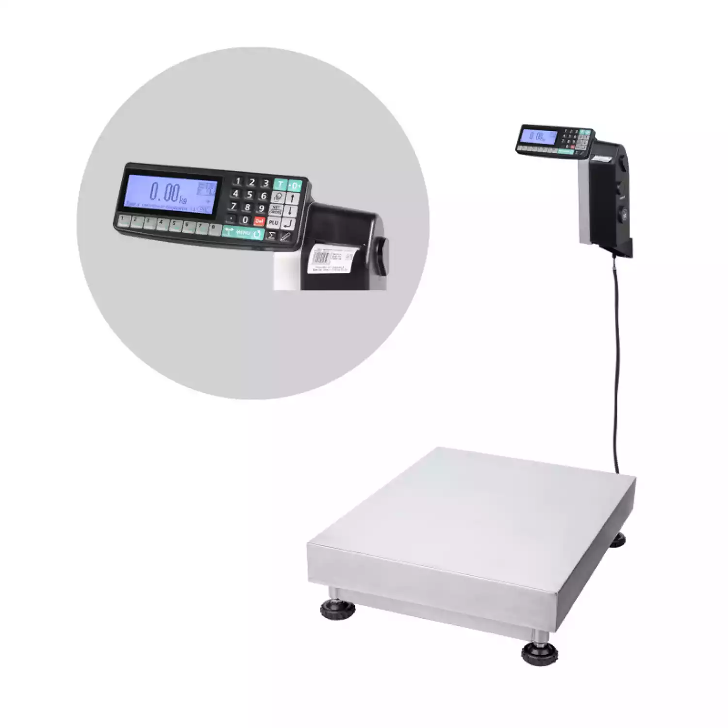 Весы товарные напольные электронные с печатью этикеток TB-5040N-200.2-RL1 - 1