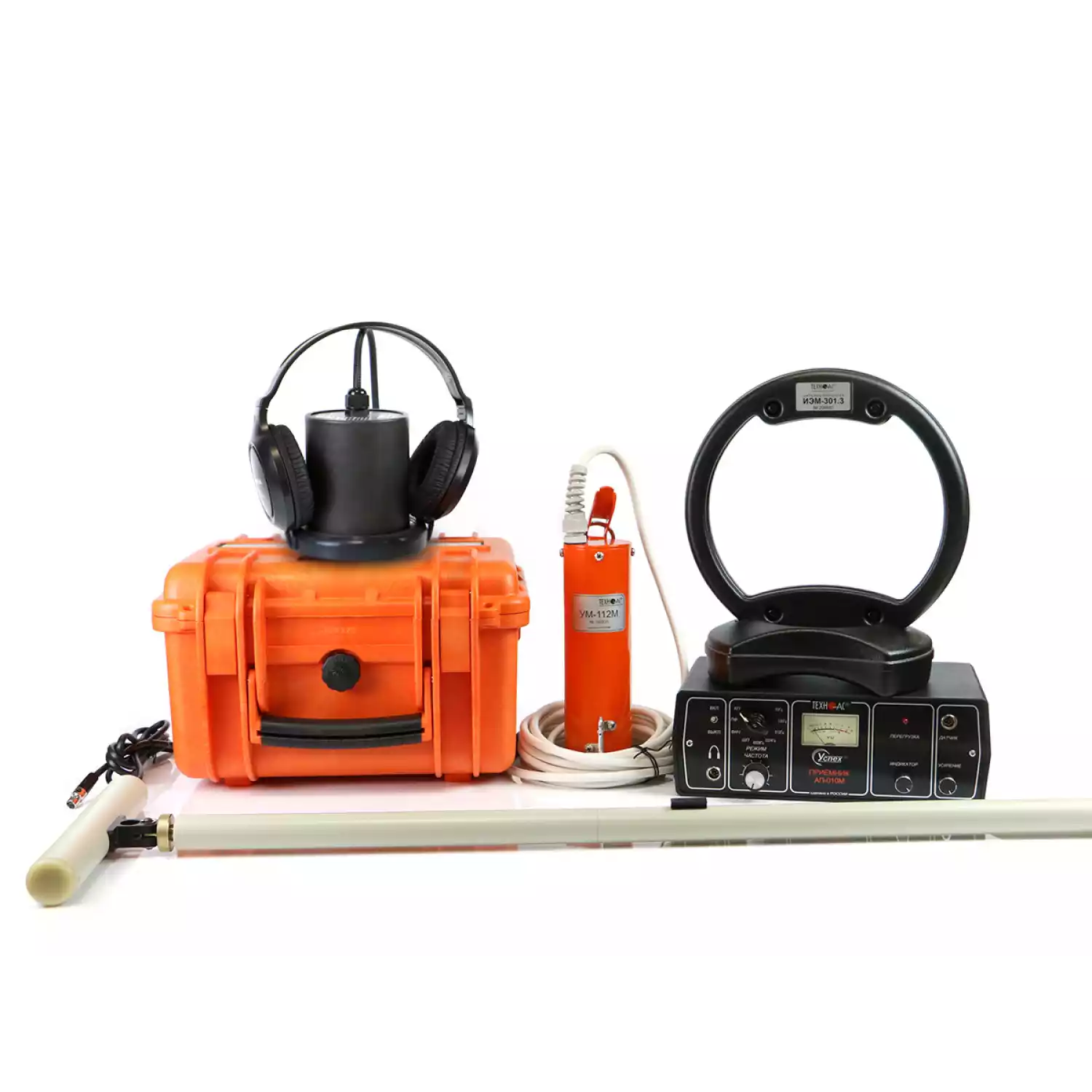 Трассотечеискатель для диагностики неметаллических и металлических трубопроводов Атлет ТЭК-120ТУЗ - 1