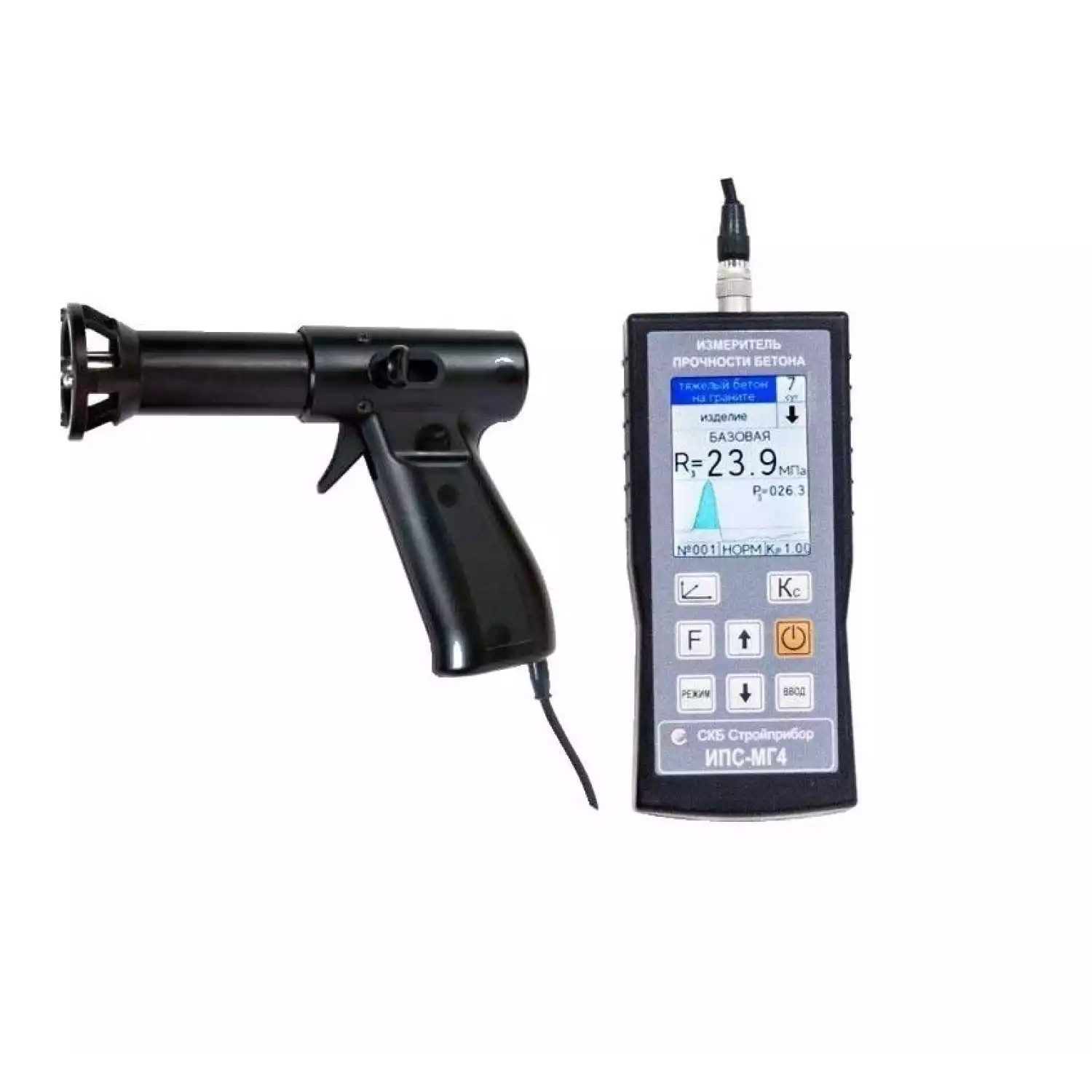 Измеритель прочности бетона ИПС-МГ4.01 (цветной дисплей) - 1