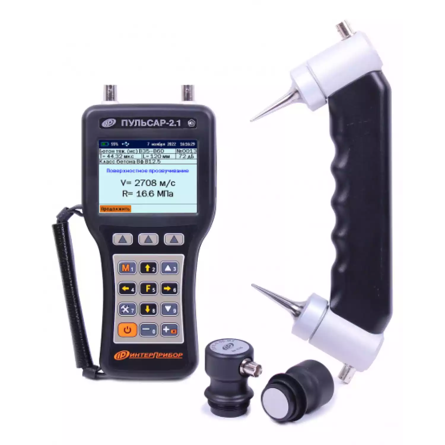 Прибор ультразвуковой для контроля прочности Пульсар 2.1 версия 2 - 1