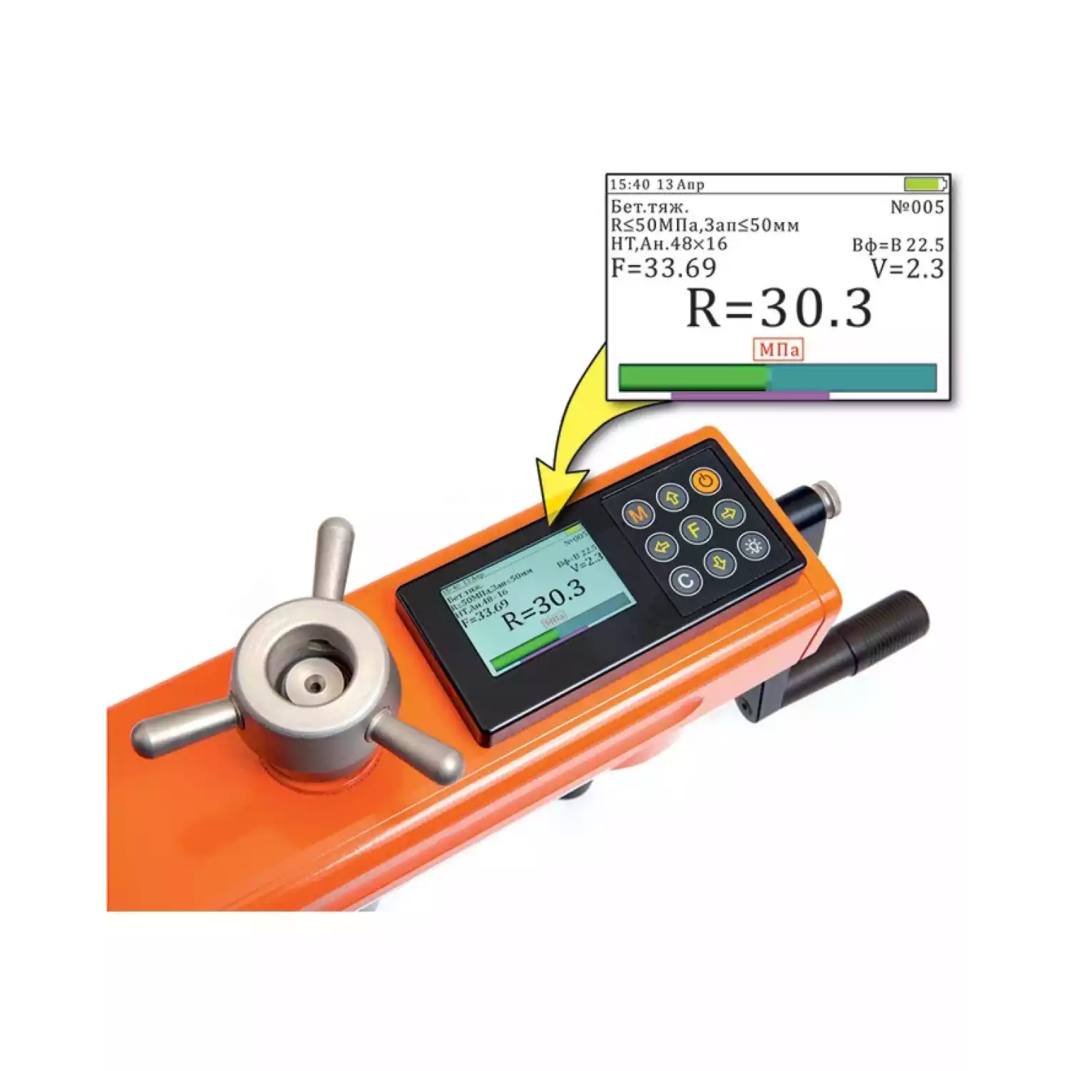 ОНИКС-1.ОС.050 (5 тонн) измеритель прочности бетона (отрыв) - 2