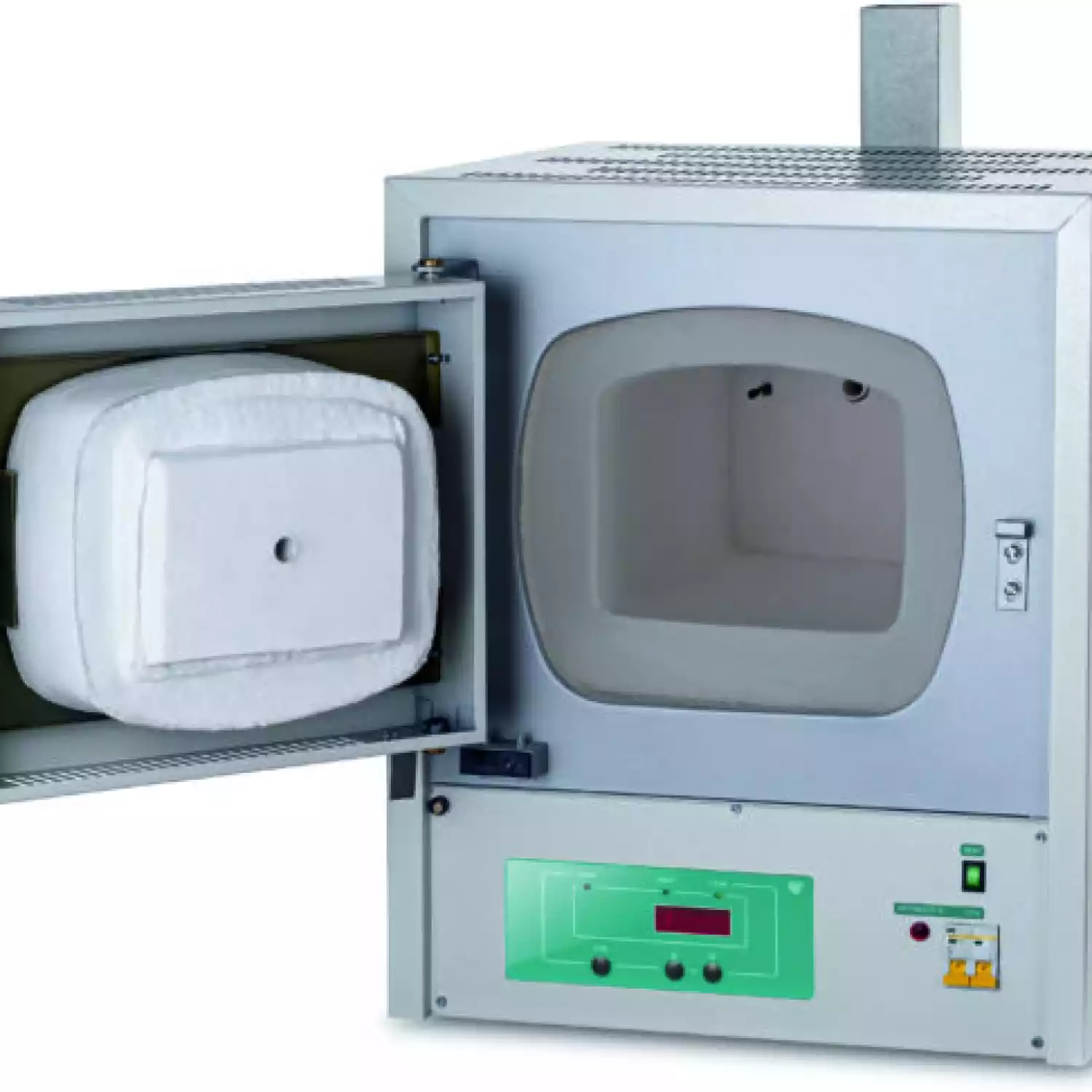 Муфельная печь ЭКПС-10 (одноступ. регулятор; 10 л; Т до +1100 °С) с вытяжкой - 1