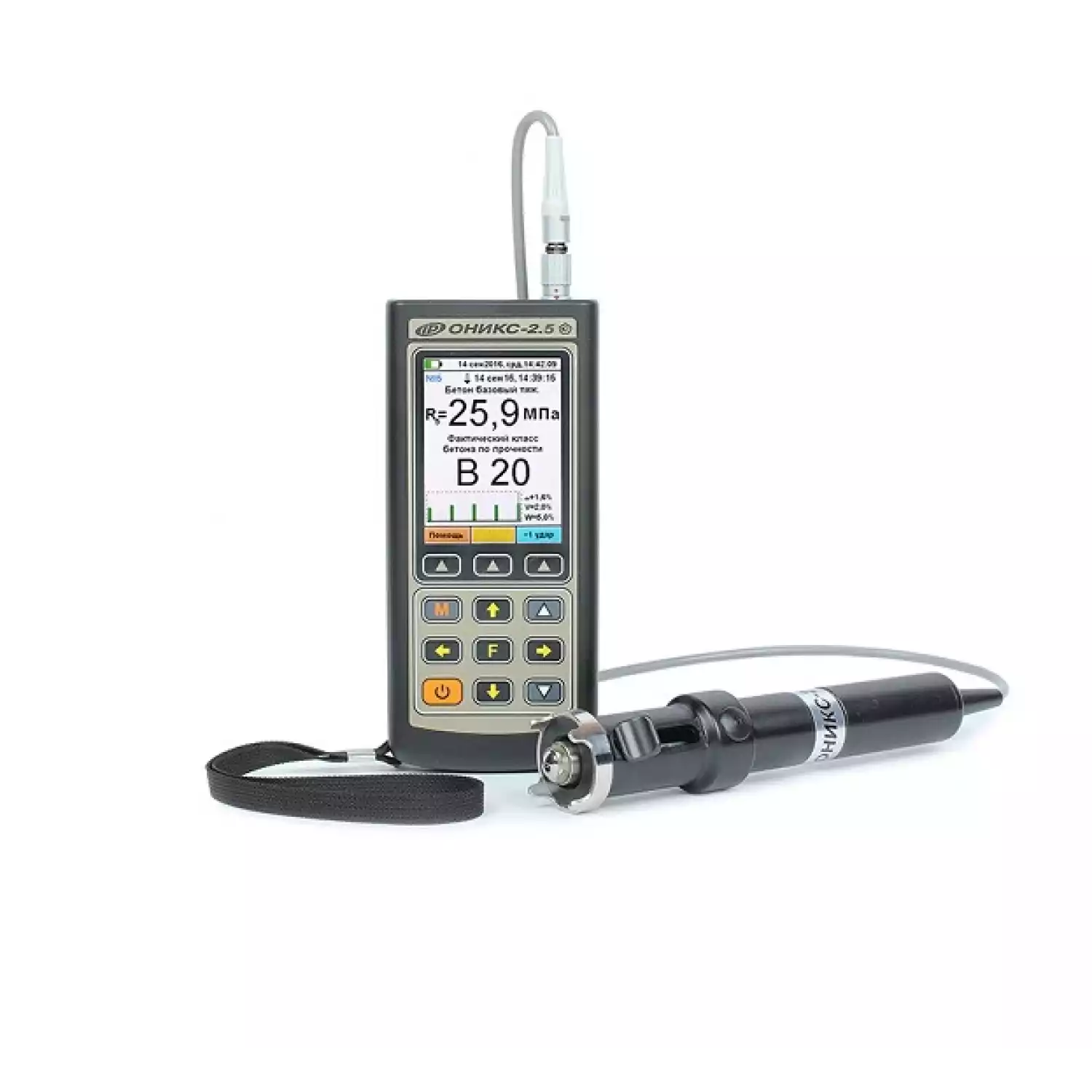ОНИКС-2.5 версия 1 измеритель прочности бетона - 1