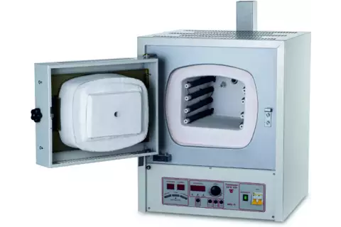 Муфельная печь ЭКПС-10 (10 л; Т до +1250 °С) с вытяжкой