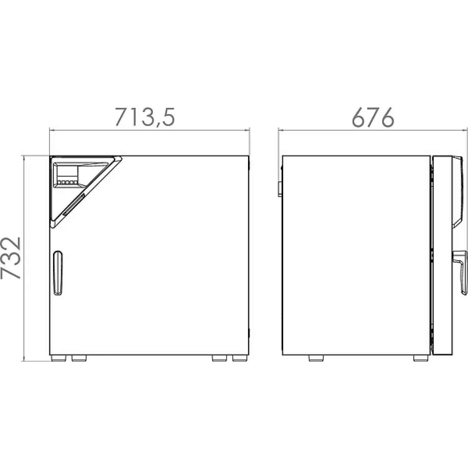 Термошкаф Binder FED 115 - 3