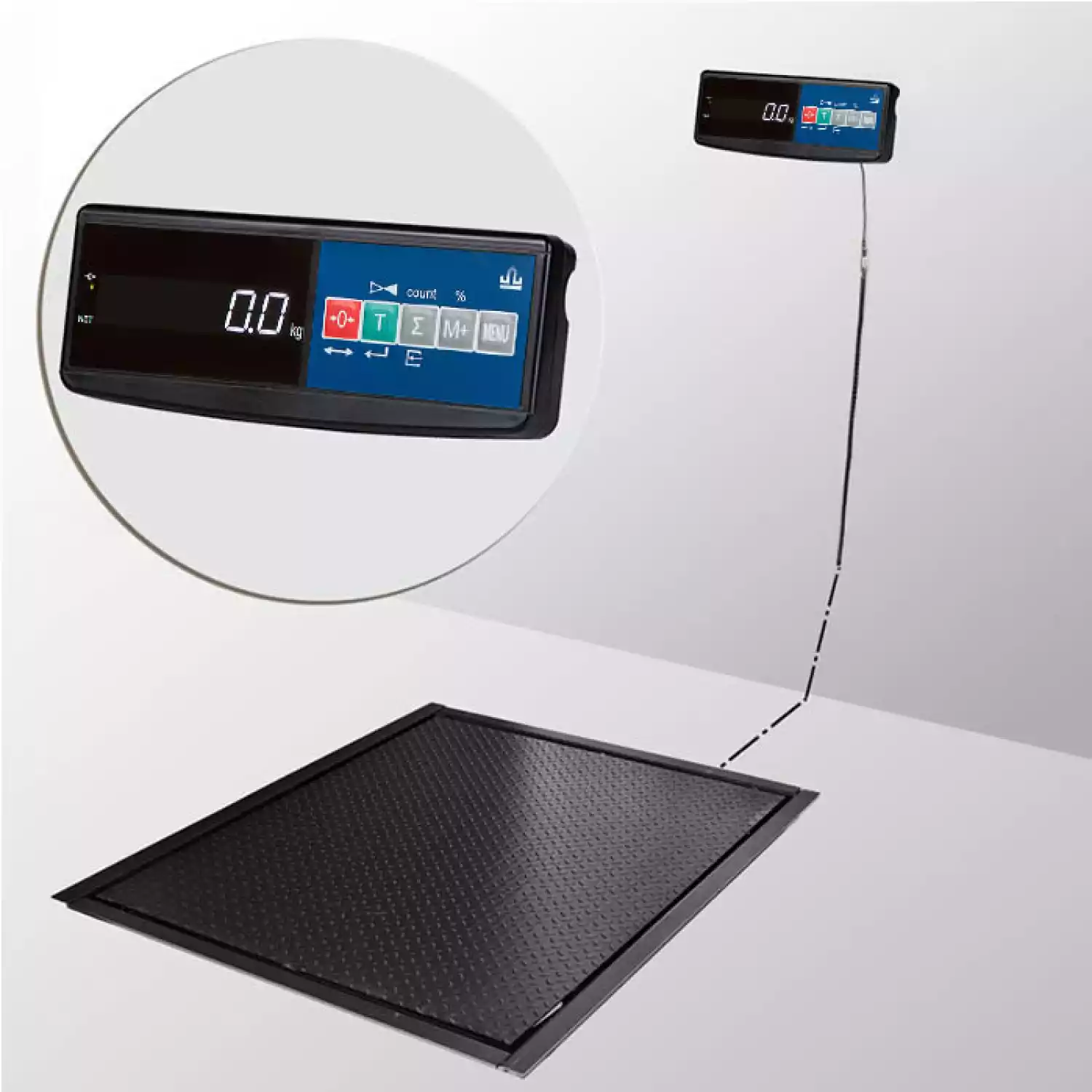 Весы платформенные электронные врезные 4D-PMF-12/10-1000-A - 1