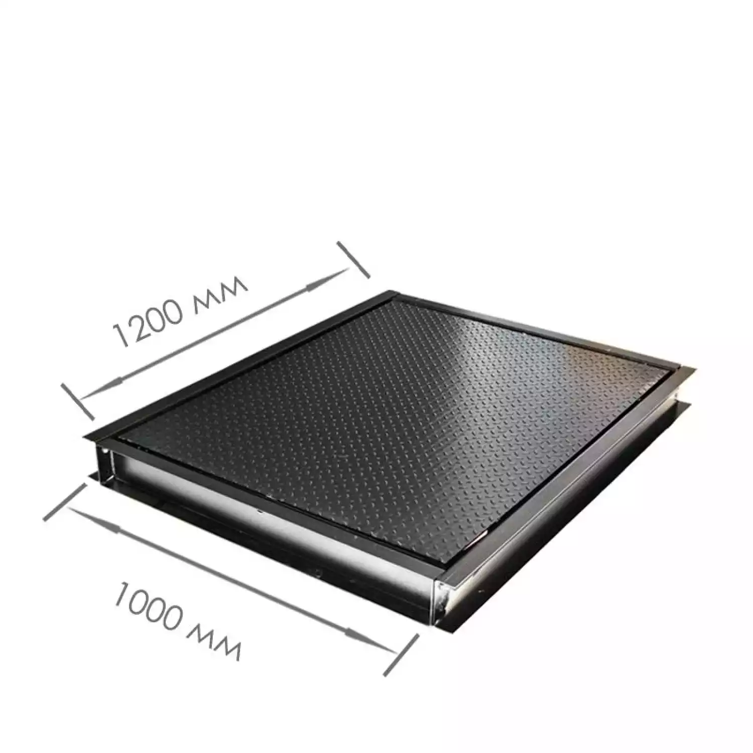 Весы платформенные электронные врезные 4D-PMF-12/10-500-A - 2