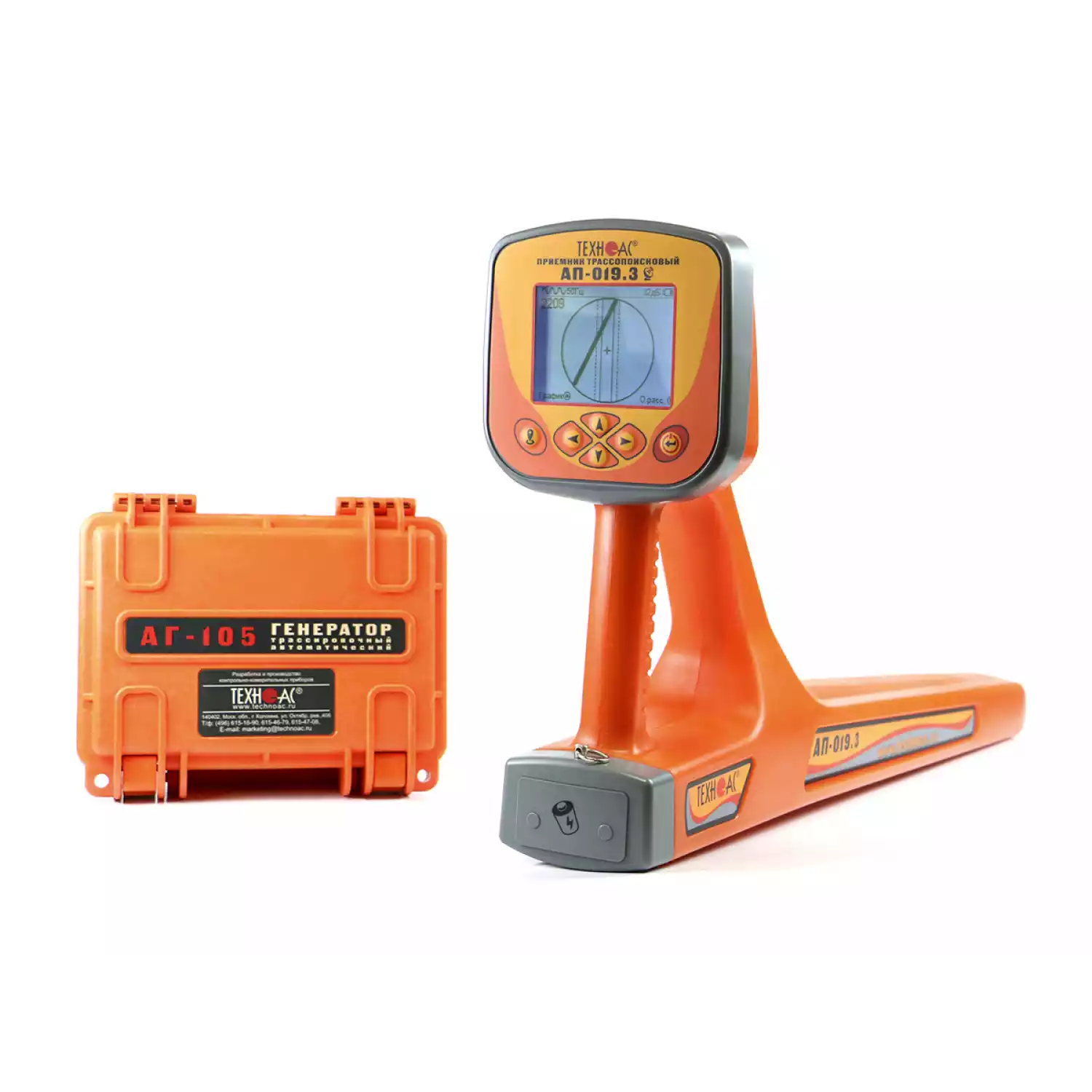 Трассоискатель с функцией сохранения GPS/ГЛОНАСС координат "Успех АГ-309.15К" - 1