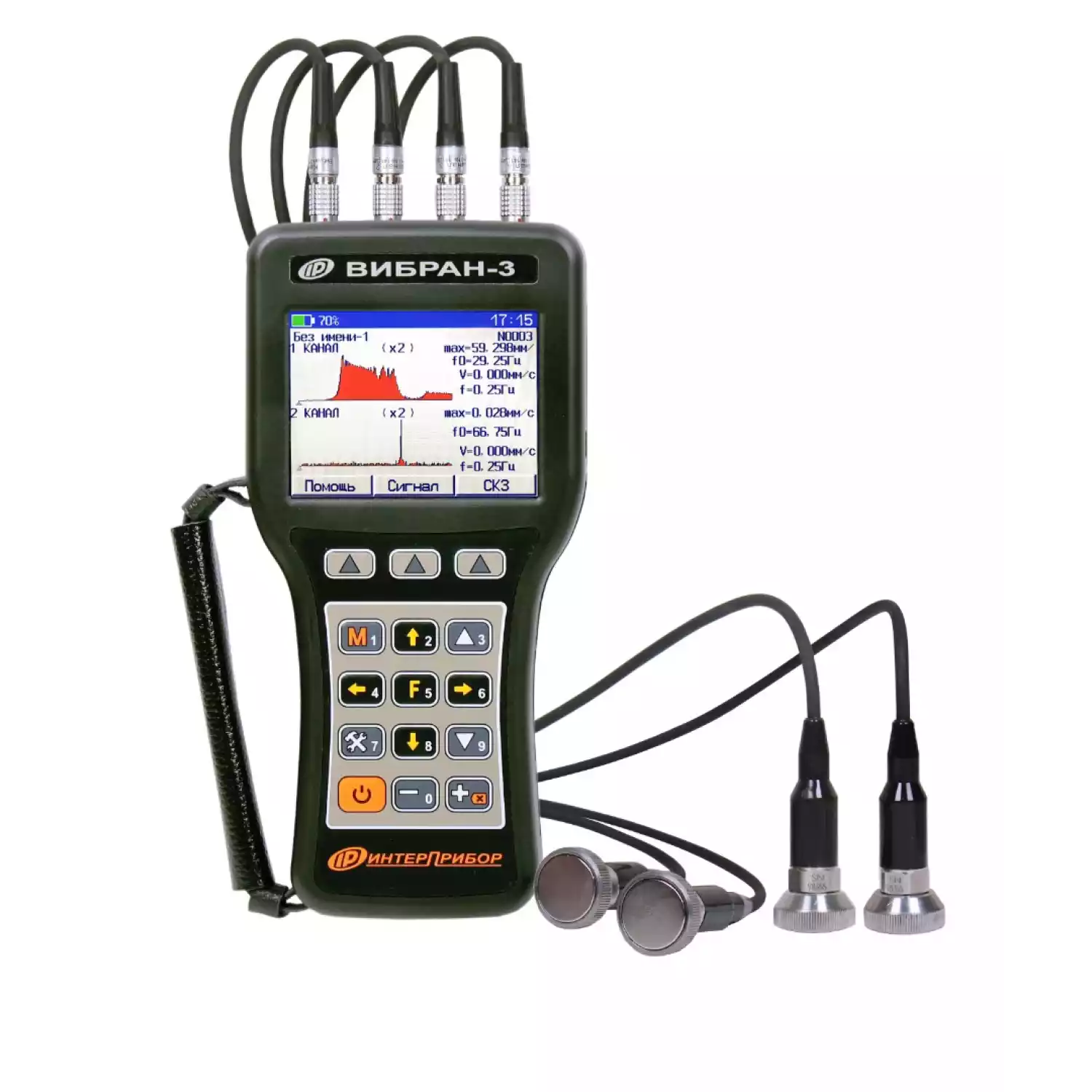 ВИБРАН-3.2 версия 2 виброанализатор четырёхканальный - 1