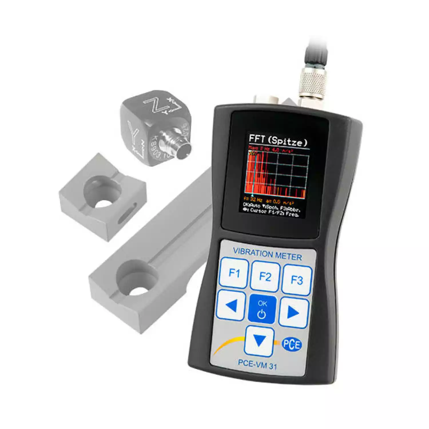 Виброанализатор PCE-VM 31-HAWB - 1