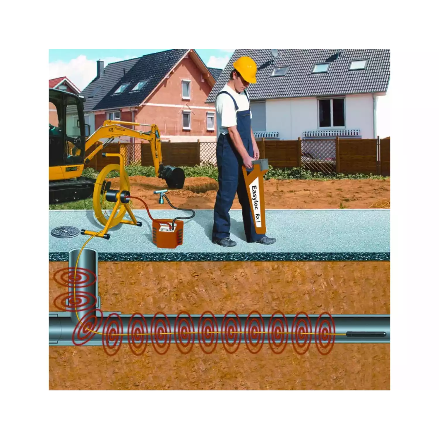 Стекловолоконный локационный кабель GOK-50 - 2