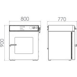 Сушильный вакуумный шкаф Binder VDL 115 купить в Москве