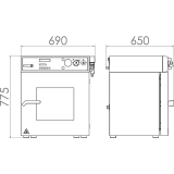 Сушильный вакуумный шкаф Binder VDL 53 купить в Москве