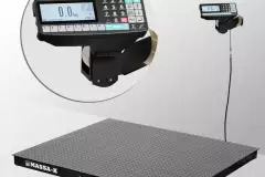 Весы платформенные электронные с печатью этикеток 4D-PМ-12/12-1000-RP