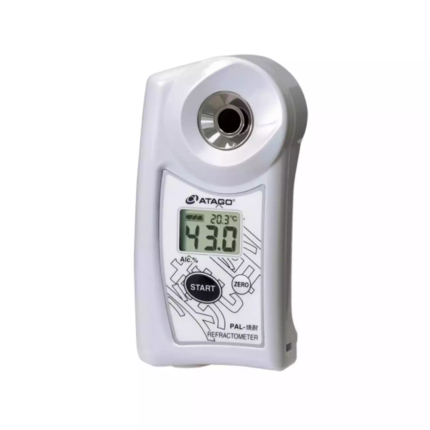 Рефрактометр спиртовой PAL-Shochu (0…53%) - 1