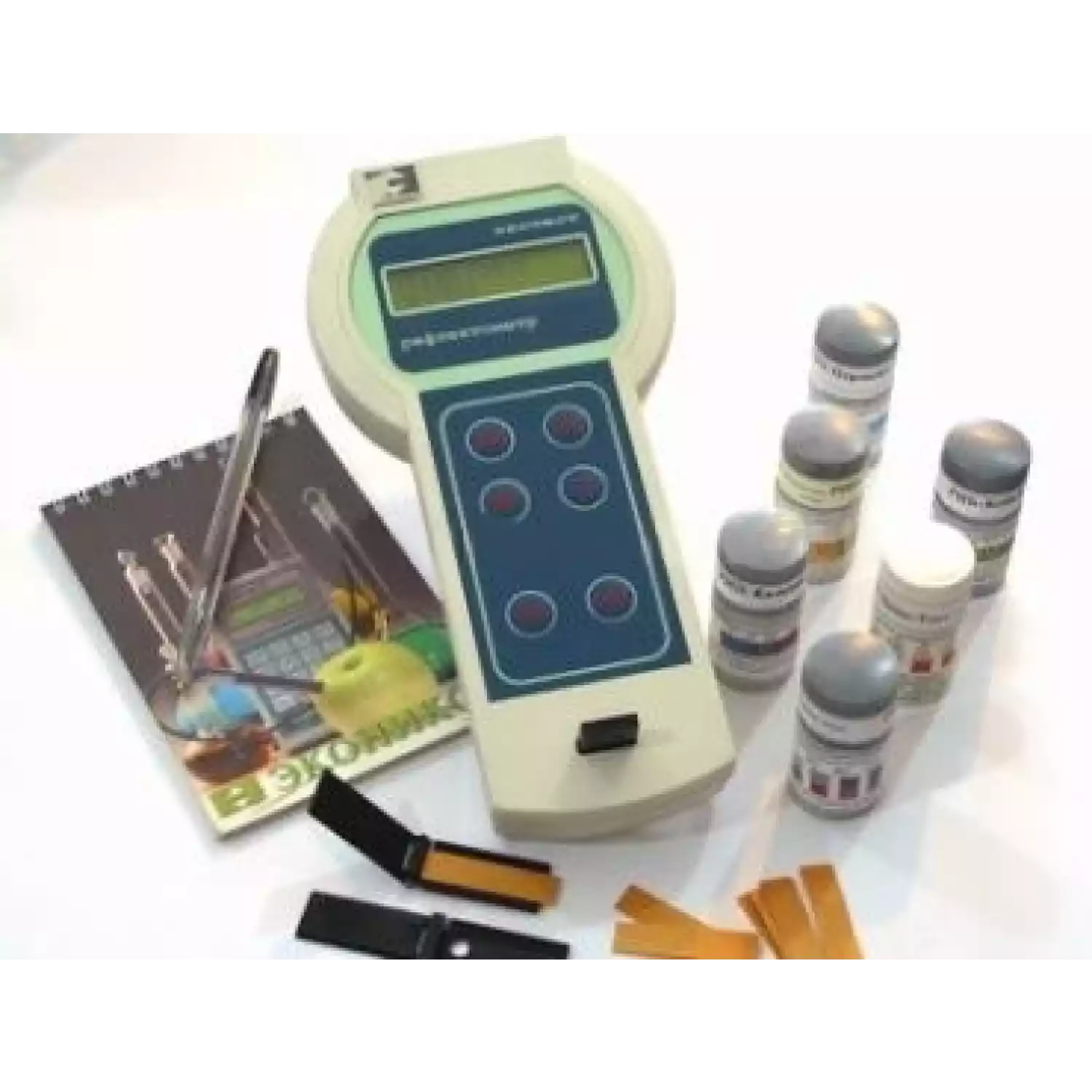 РЕФЛЕКТОМЕТР «ЭКОТЕСТ-2040» (4 ДЛИНЫ ВОЛНЫ) С НАБОРОМ ТЕСТ-ПОЛОСОК QUANTOFIX - 1