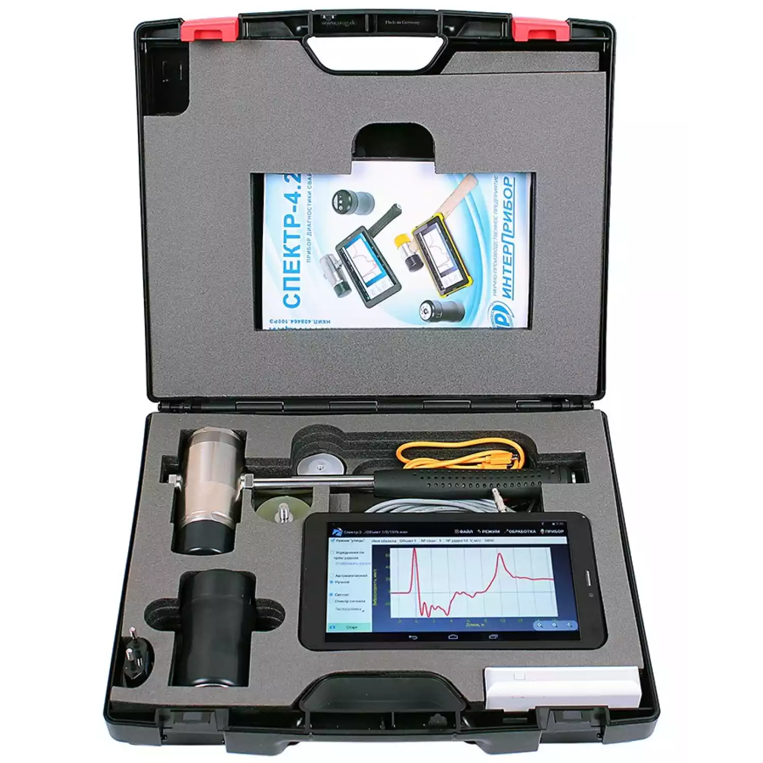 СПЕКТР-4 прибор диагностики свай - 4
