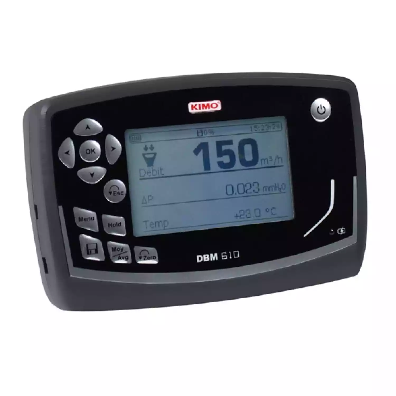 KIMO DBM 610 измеритель объемного расхода воздуха - 6