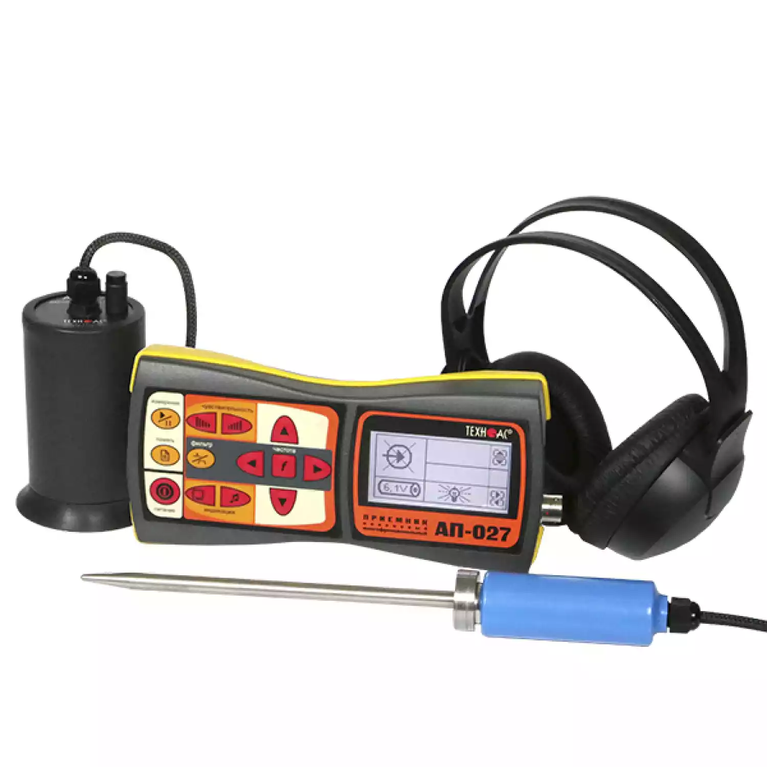 Течеискатель с функцией диагностирования запорной арматуры Успех АТ-407НД - 1